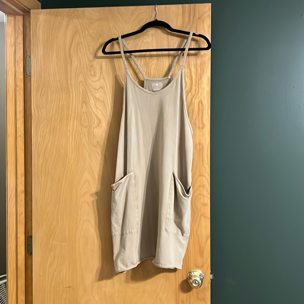 FP movement by free people hot shot romper in color Moss size Medium